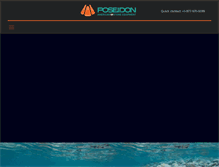 Tablet Screenshot of poseidonmachinery.com